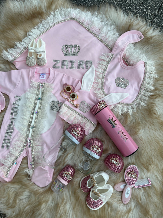 Set Nou-Născut Roz Princess