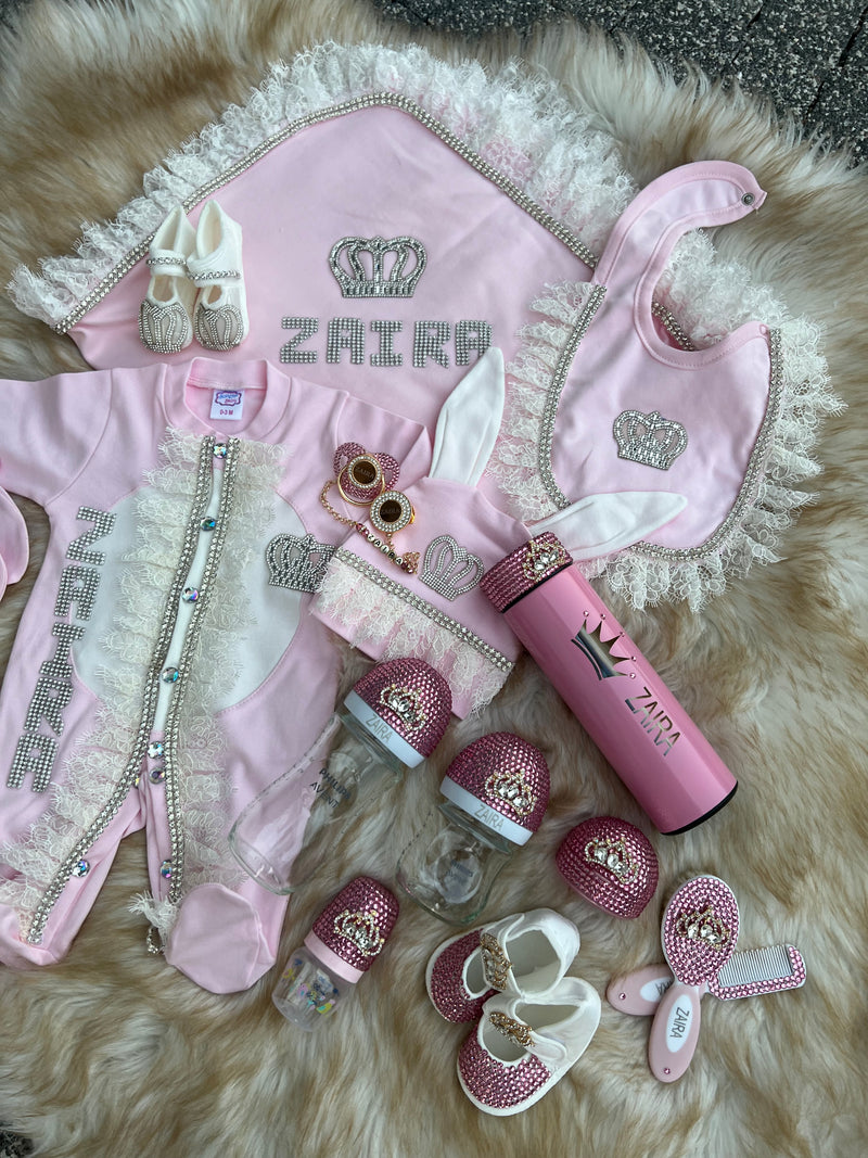 Set Nou-Născut Roz Princess