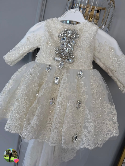 Rochiță White Crystal Couture