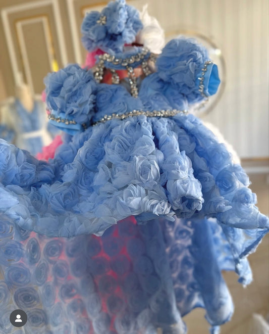 Rochiță Blue Blossom