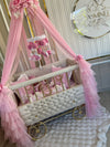 Pătuț Tip Cărucior Pink Elegance