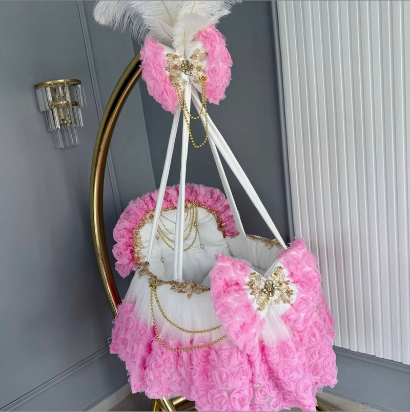 Pătuț Tip Balansoar Princess Bloom