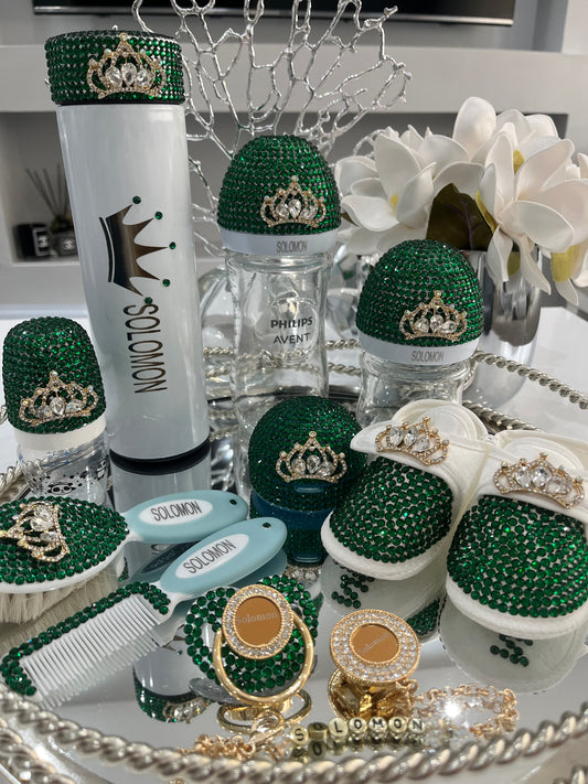 Set Nou-Născut Verde King